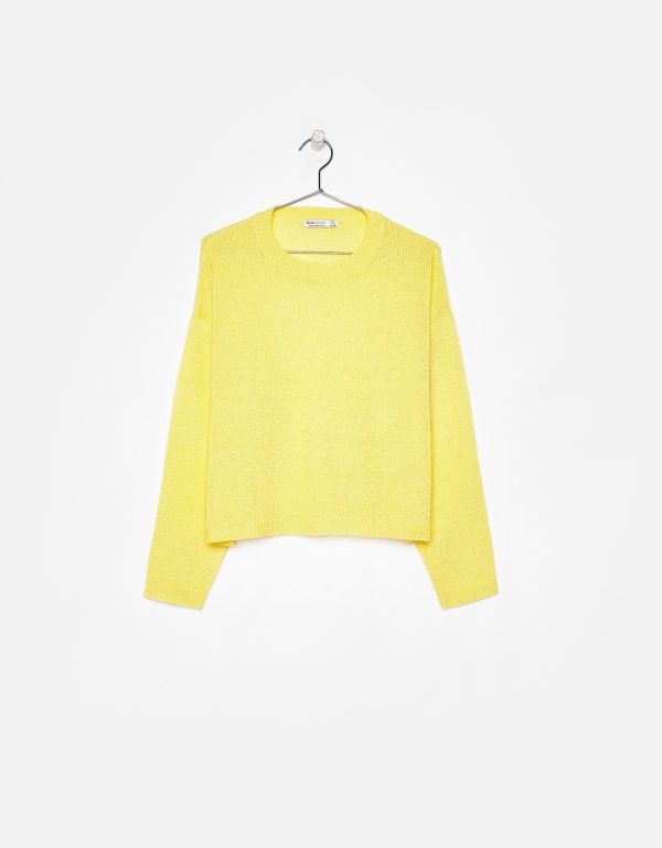 Loose-fit round neck sweater